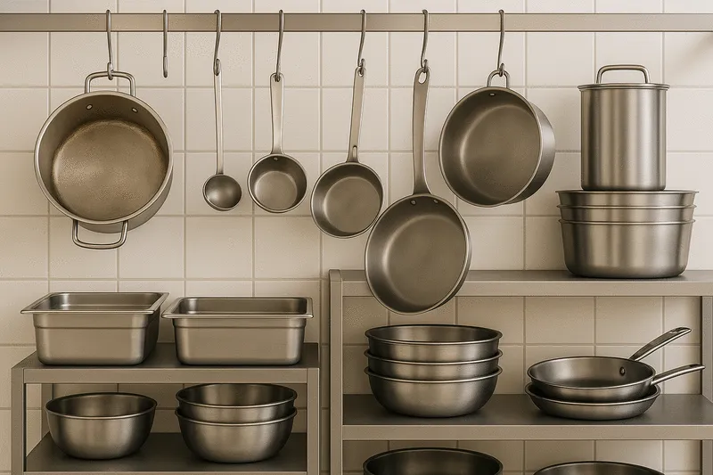 Gros et petit matériel de cuisine